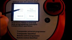 Пример копирования программатором CN900 ключа с транспондером ID68 на чип CN2