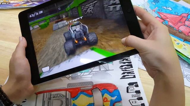 Новые альбомы интерактивных раскрасок "Оживайка" от PlayDisplay смотреть онлайн