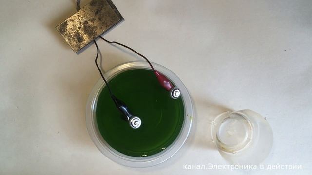 Простой способ восстановление меди ЭЛЕКТРОЛИЗ смотреть онлайн