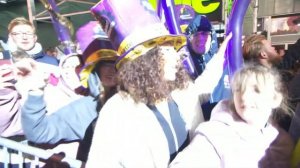 Новый год в Нью-Йорке, спуск хрустального шара на Таймс-Сквер