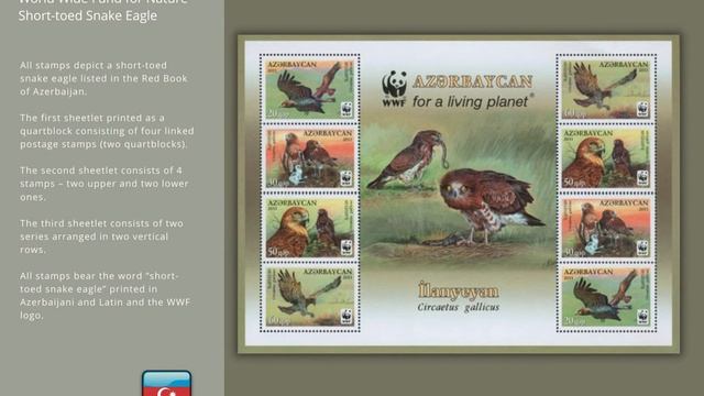 Red Book of Azerbaijan - Philatelic Review | Красная книга Азербайджана - Обзор марок смотреть онлайн