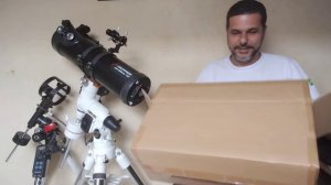 Unboxing telescópio refrator SV503 80ED