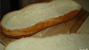 Фаршированный батон в духовке