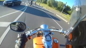 Поездка в Чехов на Yamaha Drag Star| Bobber