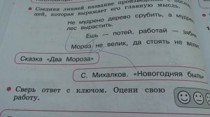 Проверка тетрадей по литературному чтению