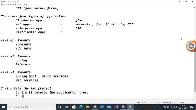ADV. JAVA tutorials || Demo - 1 || by Mr. Ram On 02-03-2021 @8PM смотреть онлайн