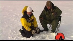 Ловля окуня зимой на озере