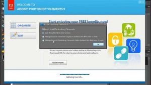 Photoshop Elements 9.0 Tutorial Changing the Start Up Mode Adobe Training Lesson 1.3