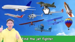What Do You See? Song Aircraft | Find It Version | Dream English Kids