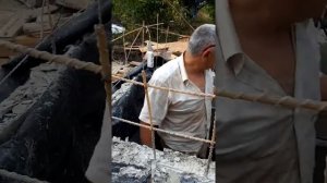 Туалет и душ из газобетона на даче часть 1 своими руками