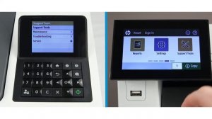 Обновление микропрограммы FutureSmart 5 с панели управления | Принтеры HP Enterprise, Managed