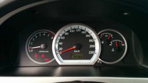 Запуск двигателя Chevrolet Lacetti.