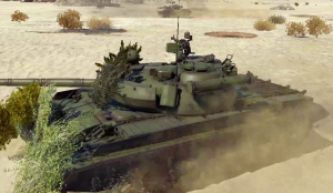 Бой на танке Т-55АМ-1 в War Thunder.
