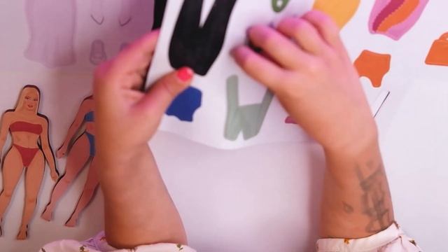 Магнитные куклы с одеждой Lizzy's Fashion Kit | Что внутри набора? Обзор