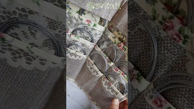 Органайзер для спиц на леске #shorts #handmade #knitting