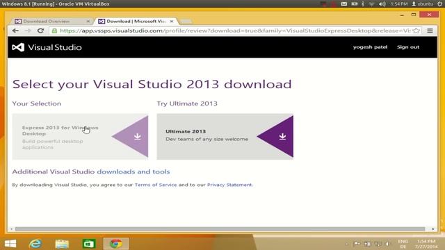 How to Download and Install Visual Studio 2013 Express on Windows 8 смотреть онлайн