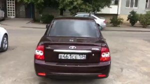 Смешной выхлоп на приоре