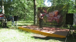 Воздухоплавательный парк  Межрегиональный фестиваль Дворянское гнездо  Кулотино Новгородская область