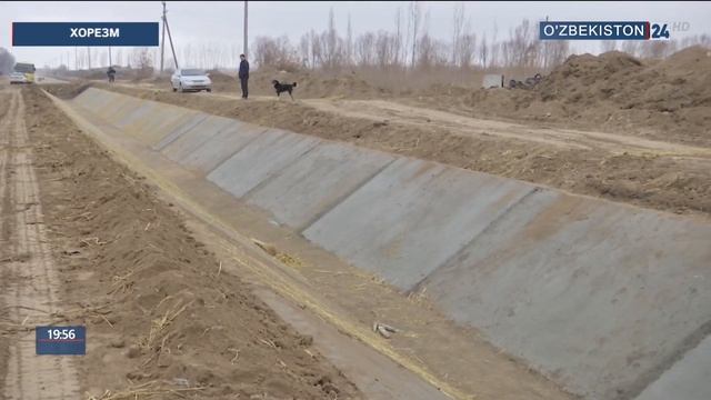 Строительство гидротехнических сооружений в Хорезме смотреть онлайн
