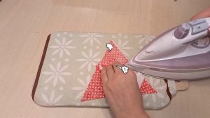 Лоскутный блок Дед Мороз  ?  или Санта Клаус.