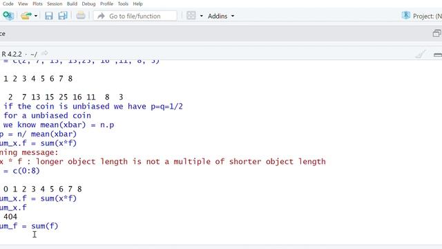 R language Tutorial || 13 || Binomial distribution