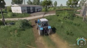 FS 19 - Вывожу навоз для яблонь и груш. Посадил фруктовые деревья - Фермер в совхозе РАССВЕТ # 66