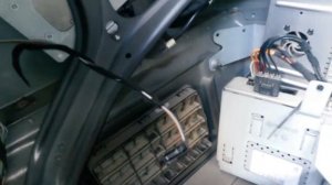 Снятие заднего бампера Mercedes 221s ч.1