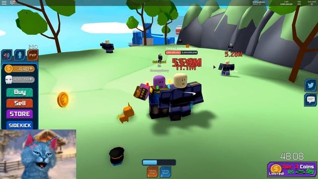 I Defeated Thanos And Got The Infinity Suit! - Roblox Superhero Simulator смотреть онлайн