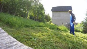 Триммер STIHL FS38 после 7 ЛЕТ службы)Лучшая мотокоса для дачников.Покос травы под мульчирование.