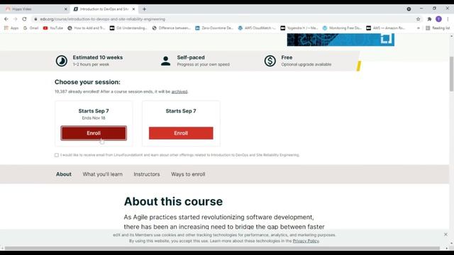 How to get FREE COURSES by Linux Foundation on DevOps vs SRE, Jenkins, Kubernetes, GITOPS #linux смотреть онлайн