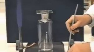 Горение железа в кислороде