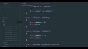 Laravel - как инструмент на примере создания блога 07