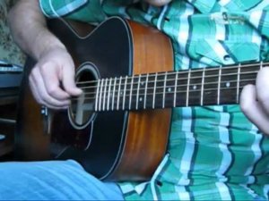 Дождь на гитаре