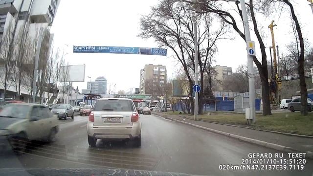 Ростов-на-Дону, ул.Береговая (зима в Ростове)