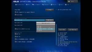 UEFI Bios Utility Change Boot Priority