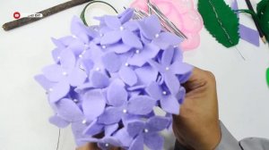 DIY Hydrangea Flowers || Membuat Bunga Hydrangea