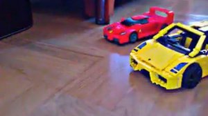 LEGO LAMBO VS FERRARI