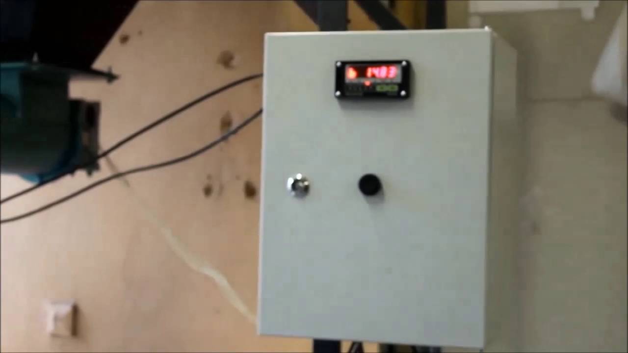 Настройка шнекового весового дозатора с механическим зажимом хомутом.mp4