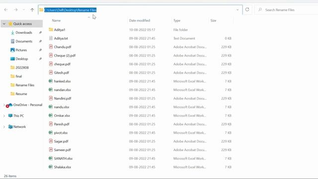 Rename multiple Files | Folder | Excel Sheet | PDF files | Rename files by Excel 2022| ⚡ смотреть онлайн