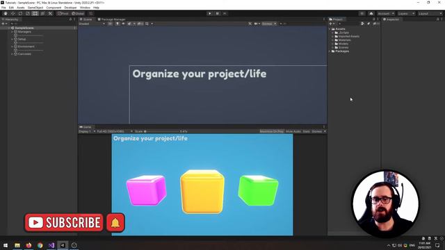 Organize your Project - Unity Tips  Tricks