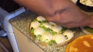 Торт  с зефиром и фруктами.Без выпечки.Очень просто и быстро