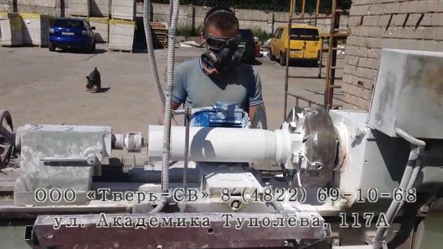 Изготовление колонн ваз шаров Токарная обработка камня