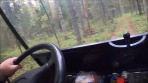 В ТАЙГУ НА ДВУХ ВЕЗДЕХОДАХ / СОБИРАЕМ МОХ И БРУСНИКУ/ ОБРАТНО ЕЛЕ ВЫБРАЛСЯ!
