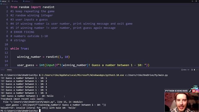 Python Project for Beginners | Build a simple text game