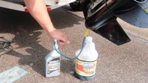 Lower End Gear Oil Change / Alpha One Gen 2 / Bravo