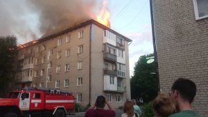 Пожар дома на пионерской в Светлогорске