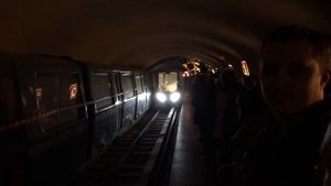 Абхазия Новый Афон. Метро в пещере