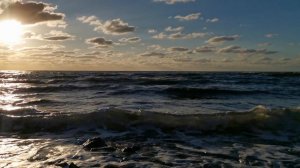 Шум моря красота природы 17 октябрьских рассветов и музыка Тибетской флейты от стресса, беспокойств