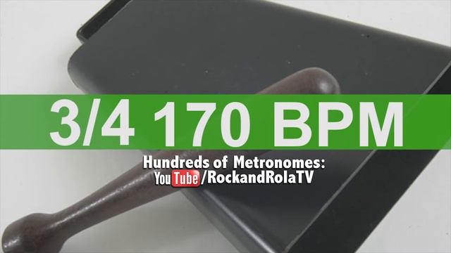 🔴 170 BPM 3/4 Bell Metronome смотреть онлайн