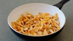 Лазанья с лисичками